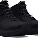 Under Armour Men's Charged Valsetz Mid Military and Tactical Boot (10, (001) Black/Black/Jet Gray)