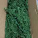 9FT Christmas Garland Prelit Real Touch Norfolk Pine Garland Artificial Realistic Greenery Garland for Mantle Fireplace Table Centerpiece Indoor Outdoor Home Decor