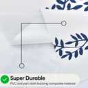 Wipeable Waterproof Tablecloth Vinyl Tablecloths for Rectangle Tables Heavy Duty PVC Tablecloth for Kitchen Dining Table(Rattan, 54'' x 72'')
