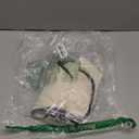 SUUKSESS Women Bandeau High Waisted Bikini Set Cheeky High Cut Two Piece Swimsuits Square Neck Color Block Bathing Suit (White Black,L)