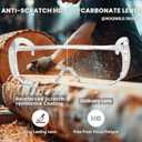 Safety Glasses Over Eyeglasses 12Pack, Anti-scratch Safety Goggles, Anti-fog Lab Goggles Over Glasses, Ansi Z87.1 safety glasses for men&women, Clear goggles for construction, shooting