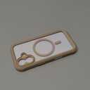 Miracase for iPhone 17 Case 6.3'', Full-Body Military Grade Drop Protection Outdoor Phone case with Built-in Glass Screen &Camera Control,Easy Installation,No Gap,Compatible with MagSafe, Gold