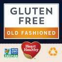 Quaker Gluten Free Old Fashioned Rolled Oats, Non GMO Project Verified, 24oz Resealable Bags (Pack of 4) (EXP 09/22/26)
