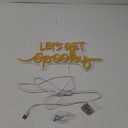 Let's Get Spooky Neon Signs Halloween Neon Sign Yellow Letter LED Neon Light Signs Spooky Neon Wall Sign Quote LED Sign Neon Lights for Wall Bedroom Bar Man Cave Party Halloween Room Decor (Orange)