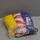 3 Pcs Arch Stand Covers for Wedding Theme Birthday Party Decoration 4ft, 5ft, 6ft Print Arch Backdrop Stand Covers Spandex Fitted for Wedding Birthday Party (Carvinal Color)