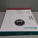 Adamson Hybrid 2-in-1 Analog & Digital Weighing Scale for Body Weight up to 400lbs - Thick Tempered Glass - Extra Large Display - Easy to Read Digital Bathroom Scale - New (Blue)