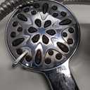 Delta 4-Setting In2ition 2-in-1 Dual Shower Head with HandHeld Spray, Chrome Detachable Shower Head with Hose, Showerhead, 1.75 GPM Flow Rate, Chrome 58499