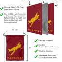 Louisiana Monroe Warhawks P-40 Warhawk Garden Flag