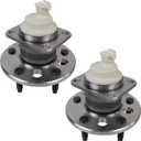 PAROD Pair 512150 Wheel Bearing Hub Assembly FWD Rear Compatible with Chevy Impala Monte Carlo Venture, Buick Regal Lacrosse Century Allure, Pontiac Grand Prix Aztek Montana Trans Sport, 5 Lug w/ABS