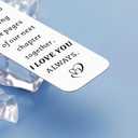 20th Anniversary, Gifts for Couple Him Her 20 Year Wedding China Anniversary Bookmark for Wife Husband or Parents - Twenty Anniv. for Women Men Platinum Anniversary Marriage Presents for Men