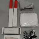 23 PCS Accessories Kit for Roborock S7 MaxV Ultra Robot Vacuum Cleaner, Replacement Parts Include 2 Main Brushes, 1 High-Speed Cleaning Brush, 6 Mop Pads, 4 Dust Bags, 6 Side Brushes, 4 Filters