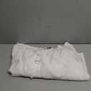 Scarlet Darkness Women Renaissance Shirt Off Shoulder Bell Sleeve Ruffle Casual Loose Peasant Tops (Medium, Ivory)