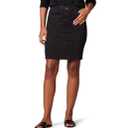 Amazon Essentials Women's Classic 5-Pocket Denim Skirt, Rinse Wash, 38 Plus