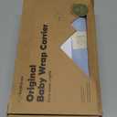 KeaBabies Baby Wrap Carrier - All in 1 Original Baby Carrier Newborn to Toddler Sling, Easy to Wear, Hands Free Bonding, Lightweight, Breathable Infant Wraps (Powder Blue) (One Size (Pack of 1))