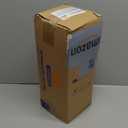 Orthopedic Dog Bed for Large Dogs - Big Waterproof Dog Crate Bed with Removable Washable Cover, Egg Crate Foam Support, Anti-Slip Bottom, Deluxe Plush Pet Bed Mat (Light Grey) 35.0"L x 22.0"W x 3.0"Th