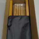 6.6FT Metal Wedding Arch Stand Gold Square Arched Backdrop Frame for Party Ceremony Valentines Day Birthday Bridal Baby Shower Garden Floral Balloon Arch Decoration