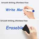 Magnetic White Board for Wall, 36" x 24" Dry Erase Board Kit with 2 Magnetic Dry Erase Markers, 4 Magnets, Eraser, Pen Tray & Mounting Kit White Board Dry Erase for Home, Office, School