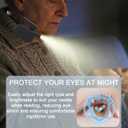 Neck Reading Light, 3 Colors & Stepless Dimming Lightweight & Hands-Free for Bed Reading, Knitting, Camping, Book Lovers Gifts