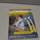 PROTECTO 2-Pack Heavy Duty Cord Protectors from Pets No Chew Solution, 7ft Easy to Use Dog & Cat Cord Protector, Clear & Odorless Critter Cord Covers for Pets, Power Audio Video Wire Protector Tubing