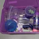 Original Stationery Galaxy Slime Kit for Kids Ages 812, DIY Space Slime Set with Glow-in-The-Dark Stickers & Galactic Glitter, Fun Cosmic Craft for Creative Play, Easter Gift for Boys & Girls