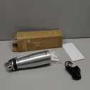 Professional Aluminum Whipped Cream Dispenser - 500 mL/1 Pint,Leak-Free Whipped Cream Maker Canister with 8 Decorating Nozzles & Cleaning Brush - N2O Chargers (Not Included) (Silver, 500ml)