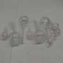 10 Pcs Clear Plant Watering Globes,Plastic Self-Watering Bulbs,Flower Automatic Watering Device,Garden Waterer for Plant Indoor Outdoor (5 Large+5 Small)