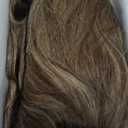 12 Inch Brown Mixed Blonde Human Hair Wig, Bob Wig Human Hair, Human Hair Wig With Bangs, Real Hair Wigs For Women, real human hair wigs