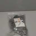 Topcosplay 5pcs Set White Old Lady Wig and Accessories Short Curly Granny Costume Wig Grandma wig Halloween Party Wigs