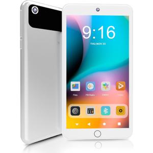 MP3 Player with Bluetooth and WiFi, 160GB Kids MP3 Player with Parental Control, Camera & Speaker, 4.3" Touch Screen Android MP3&MP4 Player, Portable HiFi Music Player, Max Support 256GB