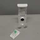 J.C&T Automatic Mouthwash Dispenser, 21.98 Fl Oz (650ML) Touchless Electric Wall-Mounted & Countertop, Rechargeable Mouth Wash Dispensers for Bathroom with Magnetic Cups for Kids & Adults, White