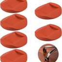 6 Pcs Rubber Furniture Caster Cups, AIFUDA Furniture Coasters Anti-Sliding Floor Grip Floor Protectors for All Floors & Wheels of Furniture, Sofas and Bed
