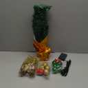 AGIRL Tabletop Christmas Tree 22 Inch Mini Artificial Christmas Tree with 30 LED String Lights, Star Tree, Tabletop Small Xmas Tree for Holiday Indoor DIY Christmas Decor