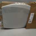 Bemis 1500EC Durable Wood Toilet Seat with Easy Clean Hinges, Made in USA, Elongated, Ice Grey