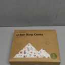 Organic Burp Cloths Baby Boy & Girl - 5-Pack Super Absorbent Cotton Burping Cloths for Babies, Soft & Plush Newborn Spit Up Rags, Infant Towels for Milk Spit Up, Unisex, Large 21" x 10" (Sweet Charm)