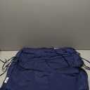 Outdoor Cushion Covers Replacement 19x19x3In, Patio & Sofa Cushion Covers with Handle & Adjustable Straps, Waterproof, Set of 4, Bavy Blue