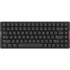 IQUNIX MQ80 Low Profile Mechanical Keyboard for Work and Gaming Tri Mode Wireless Wired CNC Aluminum Hot Swappable RGB Backlit Long Battery Life VIA Support (Black)