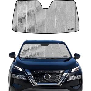 Pigenius Windshield Sunshade for Nissan Rogue 2021-2026 Front Window Sun Shade - AstraGuard (Silver)