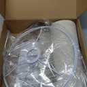 Beige Linen Tall Drum Lampshade, 11" Top x 11" Bottom x 12" High Lamp Shade, Lamp Shade Replacement for Table and Floor Lamps, Pendant LightHandcrafted LampshadeEasy Assembly