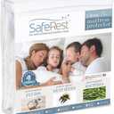 SafeRest Mattress Protector Twin XL College Dorm Room, New Home, First Apartment Essentials - Cotton, Waterproof Mattress Cover Protector - Encasement - Premium