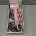 Cosy Companions High-Speed Ionic Hair Dryer, 150000 RPM Brushless Motor for 2-5 Min Fast Drying, Low Noise Blow Dryer Reduces Frizz & Heat Damage, Lightweight Hair Dryer with Diffuser & Nozzle, Pink