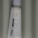 Silver Shower Curtain Rod Spring Tension, Stainless Steel Tension Curtain Rods No Drilling Required, Rust Free Shower Rods for Bathroom, Non-Slip Shower Tension Rod, Adjustable Curtain Rod (28 - 74)