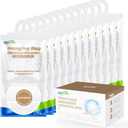 ZSZMFH 12 Pack Moisture Absorber Hanging Bags, Fragrance Free Humidity Packs, 15 OZ Dehumidifier Bags Effectively Trap Extra Moisture,Hanging Closet Dehumidifier Bags-425g/pack