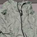 CRIPOM Packable Rain Jacket Women Waterproof Lightweight Jacket With Hood Womens Windbreaker Jacket XL