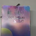 QearFun Kids Cat Ear Bluetooth Headphones, 60H Playtime, 74/85/94dB Safe Volume Limit, Metallic Gradient Wireless Headset with Mic, Fast Charging, Foldable, Wired Mode for Girls School/Tablet/Travel