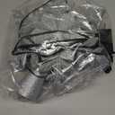 DG-Direct Christmas Tree Topper Lighted with 6 Projected Patterns, Led Rotating Magic Snowflake, 3D Hollow Glitter Lighted Silver Snow Tree Topper for Christmas Tree Decorations, Silver