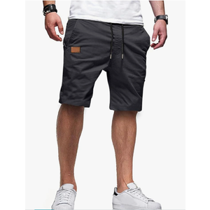 JMIERR Mens Casual Shorts - Cotton Drawstring Summer Beach Stretch Twill Chino Golf Shorts, Size 38