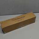 KAMANINA Black Curtain Rod for Windows 72 to 144 Inches (6-12ft) Long Heavy Duty Curtain Rods, 7/8 Inch Adjustable Drapery Rods with Decorative Netted Texture Finials