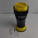 Misting Fan Portable 42800mAh Battery Powered with Remote Control, Camping Fan with RGB Ambient Light with 2L Bucket, Battery Indicator, 120 Auto Oscillating, Timing Function, Grip Handle (Yellow)