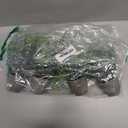 FAVOWREATH 4 Pack Fake Plants Ceramic Mini Artificial Greenery Potted Plants for Home Decor Office Decor Room Decor Farmhouse Decor Indoor Table Bathroom Decor (Grey)