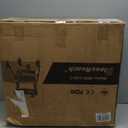 Foldable Rollator Walkers with Seat for Seniors, 450 lb Capacity, 8'' Wheels, 18" Big Seat, 6-Position Adjustable Height, Heavy-Duty Aluminum Rolling Walker (Purple)